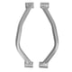 thumbnail image 2 of Par de manijas de agarre para asiento trasero de motocicleta, pasamanos laterales plateados para asiento de pasajero para TENERE700 2019 en adelante, 2 of 9