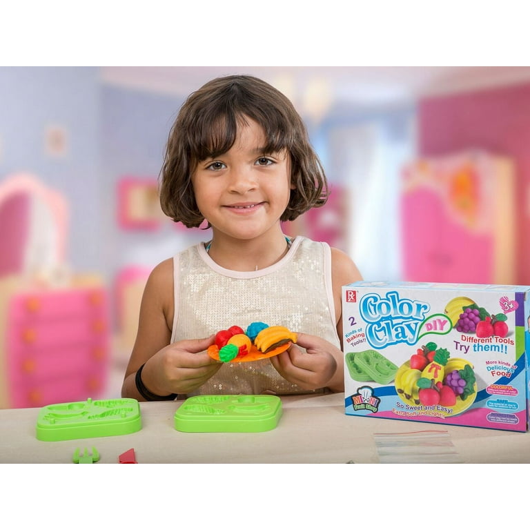 Play with cheap clay toys