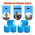 thumbnail image 6 of Self-Adhesive Stretchy Cohesive Wrap Bandage, 6 Pack 2" x 5 Yards Blue Athletic Tape for Ankle/Wrist Sports & Pet First Aid, 6 of 9