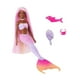 thumbnail image 3 of Muñeca Barbie Fantasía Sirenas Colores Mágicos Cabello Morado, 3 of 4