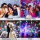 thumbnail image 4 of Bola de discoteca giratoria de 360° con control por voz, luces de fiesta de 16 colores con control remoto, efectos de luz dinámicos RGB de 5 W, cable, ideal para fiestas, Navidad, bares, discotecas y, 4 of 5