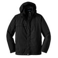 thumbnail image 5 of Port Authority Mens Herringbone 3 in 1 Parka, 5 of 6