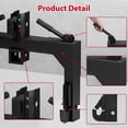thumbnail image 7 of 3 Point Quick Hitch, 3000 lbs 3-Point Attachments with 2" Receiver Hitch, 28" Between Lower Arms, 15" ~18" Level Adjustment, Adaptor to Category 1 and 2 Tractors, 7 of 7