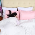 thumbnail image 4 of Unique Bargains Luxury Satin Pillowcase Cool Silk Pillow Case Cover 2pcs, 4 of 9