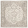 thumbnail image 3 of SAFAVIEH Classic Vintage Ivonette Overdyed Border Cotton Area Rug, Beige, 4' x 6', 3 of 7