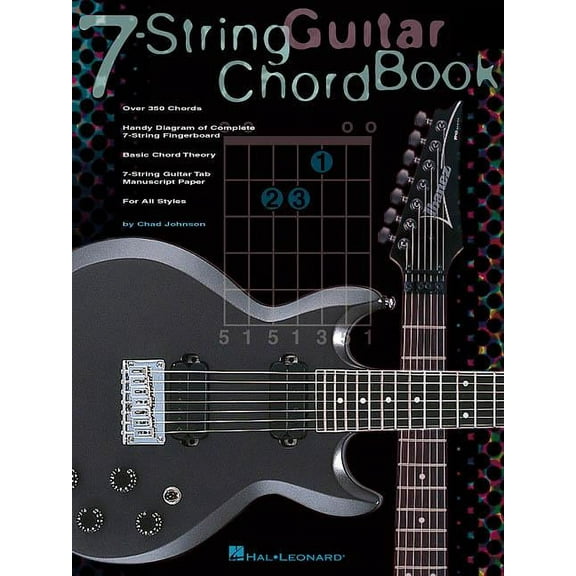 7-String Guitar Chord Book, (Paperback)
