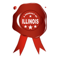 thumbnail image 3 of CafePress - A Product Of Illinois T Shirt - Men's Classic Cotton T-Shirts, 3 of 3