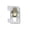 White Nylon Finish, variant on WRS 25/32" Sliding Window Roller Assembly - Nylon