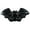 F, variant on Glitter Black Bat Claw Hair Clip for Women, Halloween Cartoon Acrylic Jaw Barrette, Cute Holiday Non Slip Hair Accessory for Cosplay Costume Party Daily Hairstyle