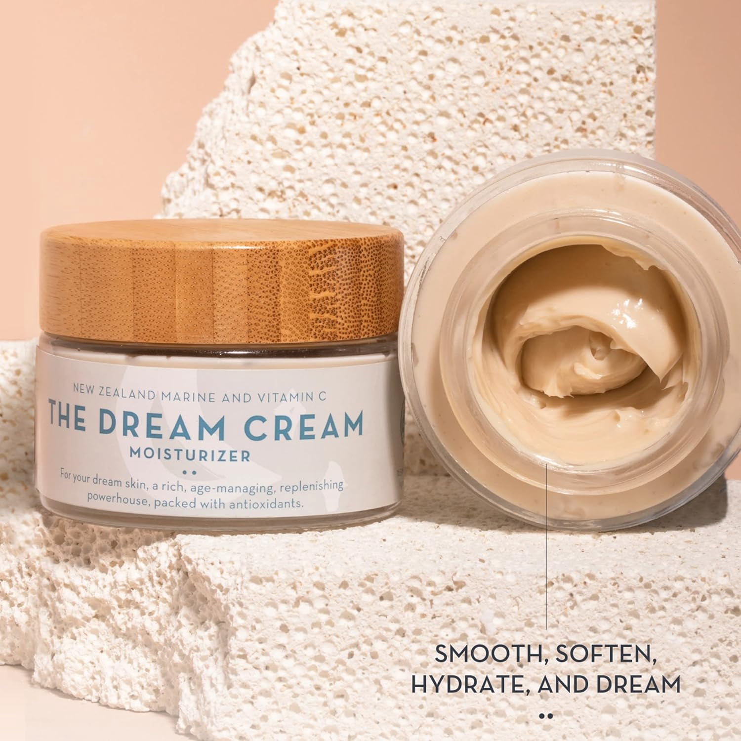 The Organic Skin Co The Dream Cream Anti Aging Face Moisturizer Cream with Vitamin C, 1.7 fl oz