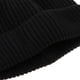 thumbnail image 3 of Gorro de punto unisex de moda retro con puños sin visera, gorro de trabajo para la nieve y para conductores. Negro, 3 of 8