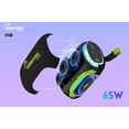 thumbnail image 2 of WorryFree Gadgets Portable Bluetooth Party Speaker with RGB Lights, Wireless, 65W, Black, 2 of 10