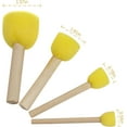thumbnail image 2 of 40 Pack Round Foam Sponges Brush Pouncers Dabbers Set Assorted Size Paint Tools, 2 of 5