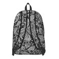 thumbnail image 3 of Paisley Pattern Backpack for School,Cute School Bag,Schoolbag with Adjustable Shoulder Straps & Padded Back,15.7"x11.8"x5.5", 3 of 5