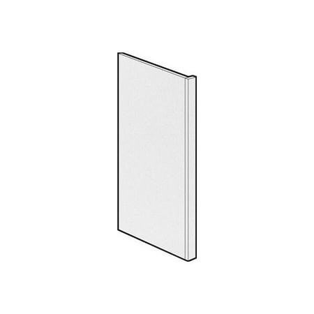 Rsi Home Products Dishwasher End Panel, White, 1-1/2X34-1/2X24 In. -