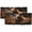 Pattern-3, variant on Cabin Bear Rod Pocket Thermal Insulated Curtain Valance Forest Wild Animal Rutsic Hunting Safari Nature Scenery Thermal Insulated Room Darkening Curtain for Dinning Room 54 by 18 in, 2 Panel