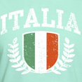 thumbnail image 3 of CafePress - Italia Men's Fitted T Shirt (Dark) - Men's Fitted T-Shirt, 3 of 4