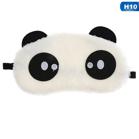 KABOER Panda Sleeping Eye Mask Adults Kids Face Cover Blindfold Comfortable Plush  HQYL