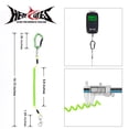 thumbnail image 3 of HERCULES M4 Heavy Duty Fishing Lanyard, Coiled Lanyard for Fishing, Rods, Pliers, Boating, Paddles, Kayak (Pack of 2 Green, 5.9"), 3 of 6