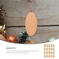thumbnail image 3 of UPKOCH 20pcs Craft Embellishment Oval Cutouts Light Brown Crafting Scene Layout, 3 of 8