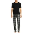 thumbnail image 4 of Hanes Men's and Big Men's Cozy Micro Fleece Pajama Pants, 4 of 5