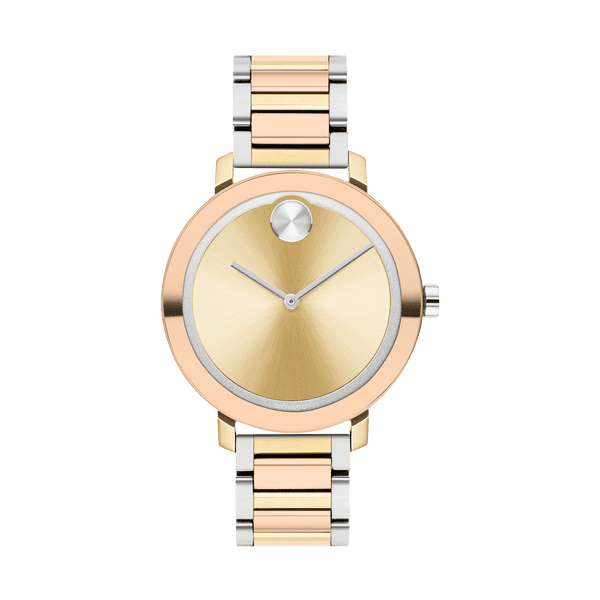 Movado bold women's watch gold hotsell