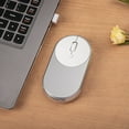 thumbnail image 3 of Lifetechs M1 Wireless Mouse Ultra-thin Mini Aluminum Alloy Frame 2.4GHz Rechargeable Silent Mouse for Office, 3 of 8