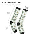thumbnail image 2 of Lsque Cute Turtle Pattern Sport Compression Socks for Men & Women 15-20 mmHg Knee High Nurse Pregnant Running Medical and Travel Athletic, 2 of 6