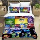 thumbnail image 3 of Disney-Juego de ropa de cama con dibujos animados para niños, funda de edredón con funda de almohada, decoración de dormitorio, regalo de Navidad, 2 piezas, 3 of 5