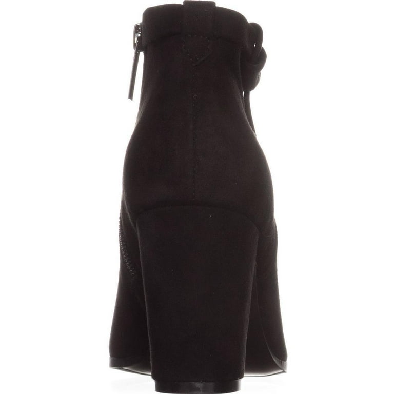 Womens Bandolino Belluna Ankle Boots Black Suede Walmart