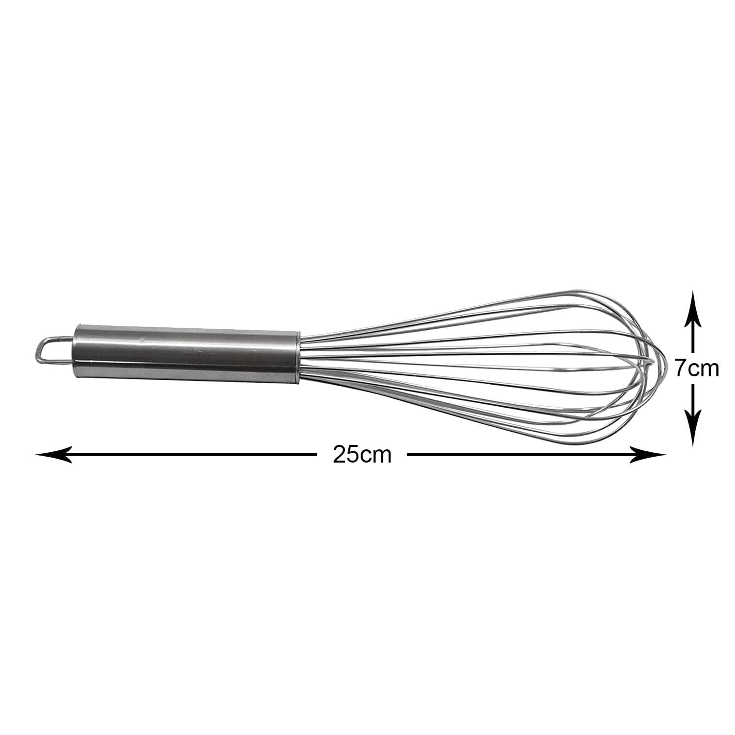 1.2 MM Stainless Steel Wire Whisk Kitchen Utensils for Blending Stirring  Round Handle Ballon Whisk steel Egg whisker Kitchen Utensil for Mixing (10  in): Buy Online at Best Price in Egypt 