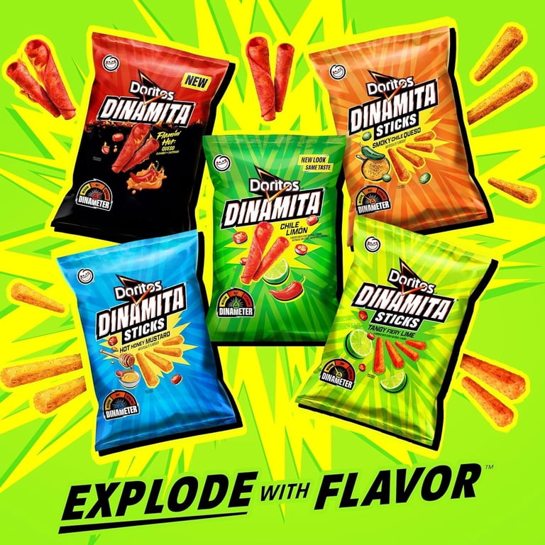 Doritos, Tortilla Chips, 10.75 oz Bag, Chile Limon Flavor