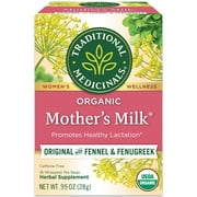 (6 Pack) Traditional Medicinals Organic Mother's Milk Herbal Tea,16 Tea Bags