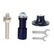 thumbnail image 3 of 5 Piezas Adaptador para Amoladora de Taladro Eléctrico Combinado con Kit de Varilla de Conexión y Mandril Accesorio para Pulir y Limpiar con Bandeja y Llaves Fácil Instalación Estilo A, 3 of 8