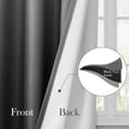 thumbnail image 4 of Cortinas opacas HOMEIDEAS, gris degradado, 132 x 213 cm, 2 paneles, 4 of 8