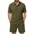 Hallie Summer Stripe Button Down Green
