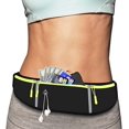 thumbnail image 1 of Riñonera para mujer y hombre, deportiva, impermeable, para correr, riñonera para correr, correa elástica ajustable ER, 1 of 5