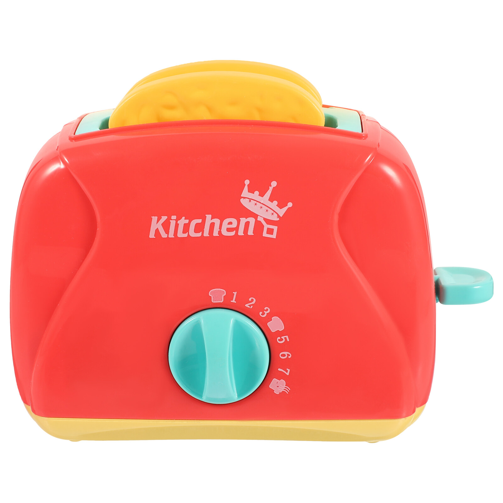 1 Set of Toy Toaster Simulation Bread Making Machine Toy Kids Kitchen