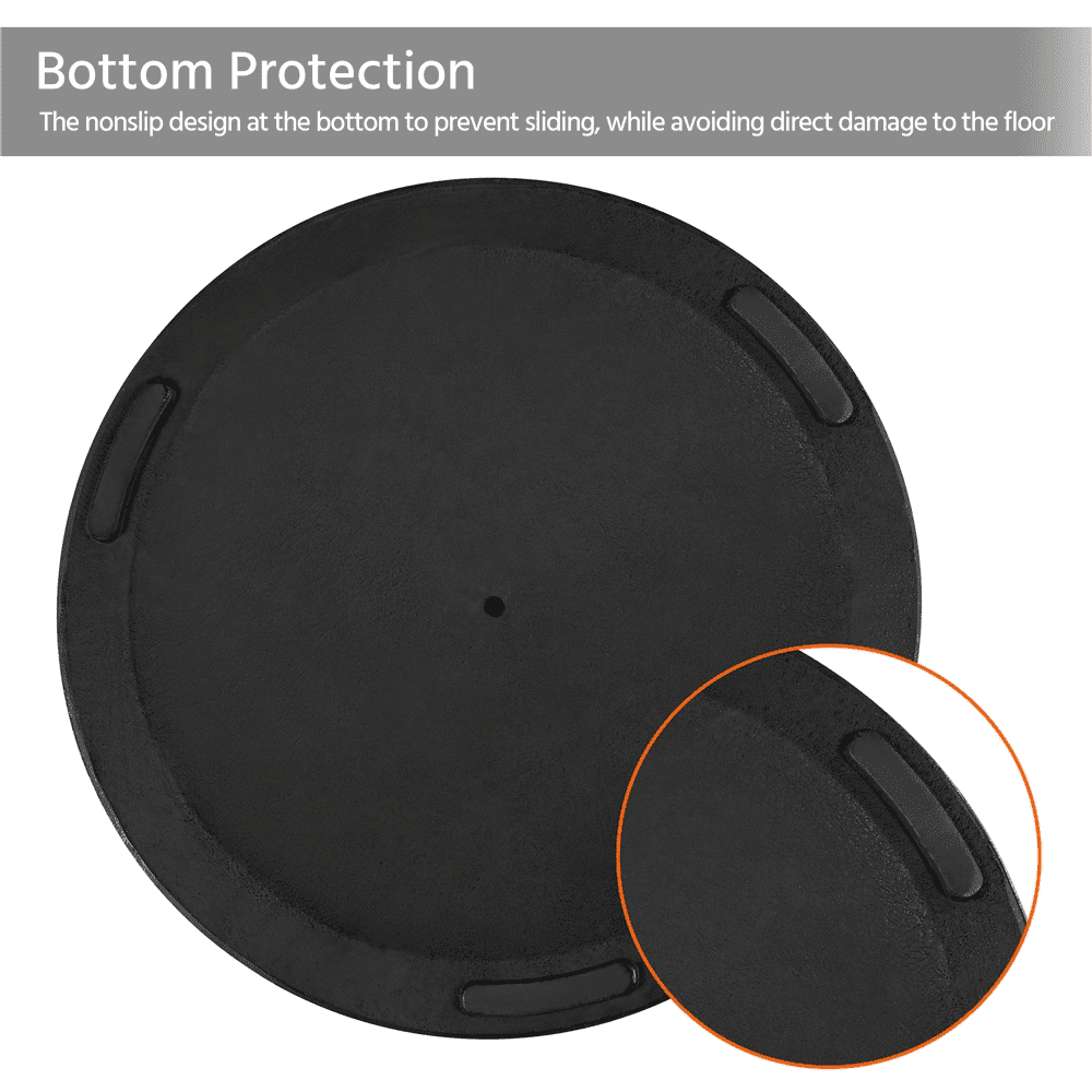 Renwick 27 lbs Heavy Duty Patio Umbrella Base Stand for 1.5″/1.9″ Poles, Black