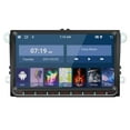 thumbnail image 2 of Navegación Android 12 Estéreo para automóvil Navegación GPS de doble DIN Radio FM con pantalla IPS de 9 pulgadas Carplay Soporte automático para Android Conexión WIFI y BT/Enlace telefónico espejo/Ima, 2 of 8