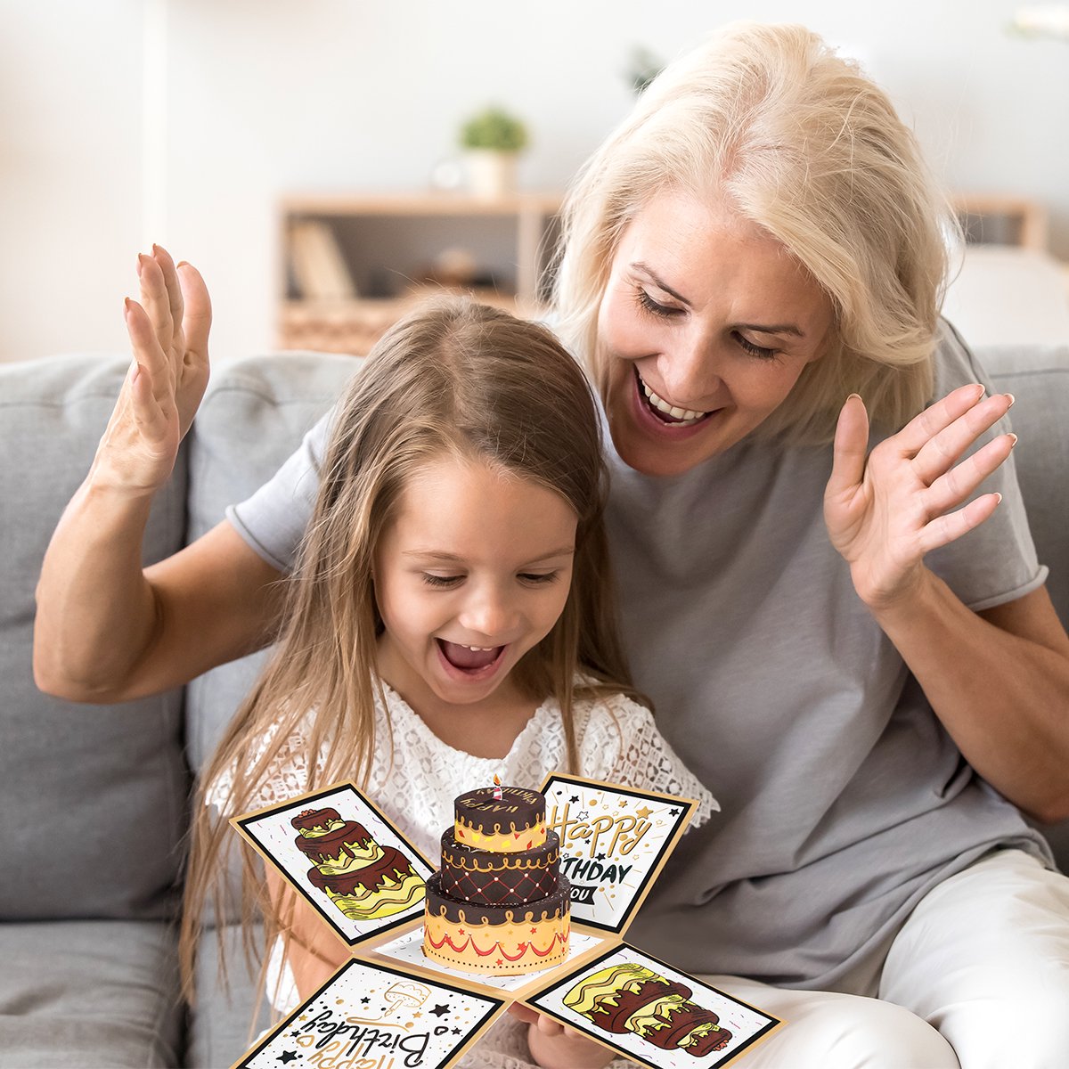 Birthday Cake Explosion Box With Candy Kaboom Delivery, 45 OFF