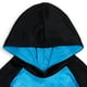 thumbnail image 2 of Sudadera con capucha Monster Jam Trucks Megalodon para niños pequeños negro/azul 4T, 2 of 8