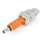 Unique Bargains Torch E6TC Orangered Spark Plug for Womens Motocycle