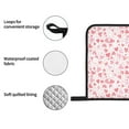 thumbnail image 4 of Pofeuu Cute Hand Drawn Hearts Print Oven Mitts and Pot Holders 4 pcs Set,High Heat Resistant 500 Degree Extra Thicken Long Kitchen Cotton Oven Glove for Cooking, 4 of 6