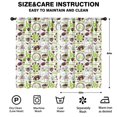thumbnail image 2 of Blackout Kids Curtains,Green Football Monogram Pattern Childrens Insulated Curtains Set Of 2,Bedroom Essentials,Toddler Room Decor 52"x84", 2 of 5