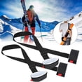 thumbnail image 2 of 2Pcs Power Training Snowboard Shoulder Strap Handle Double Skis Adjustable Fixing Belt,Snowboard Shoulder Strap Handle Double Skis Adjustable Fixing Belt, 2 of 9