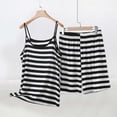 thumbnail image 4 of Ahabrexf Women 2 Pc Sets Sleeveless Round Neck Casual Pullover Set for Women, 4 of 5