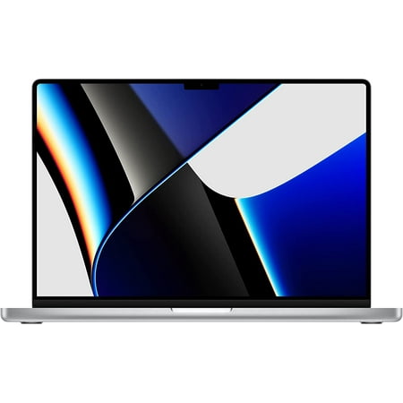 Restored Apple MacBook Pro with Apple M1 Pro Chip (14-inch, 16GB RAM, 1TB SSD Storage,2021) Silver (Refurbished)