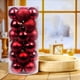 thumbnail image 5 of Adornos Navideños de Plástico con Purpurina de 6 Cm, 24 Unidades | Decoraciones Navideñas Irrompibles para Casa, Oficina, Hotel, Fiesta | Adornos Colgantes para Árbol, Centro de Mesa, Barandilla, 5 of 5