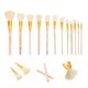 thumbnail image 2 of 12 unids Gilding Pintura Pinceles Manera de madera Pinceles Pincel de cerdas de lana simple, 2 of 3